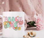 Beach Babe UV DTF Decal