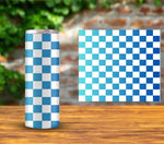 Checker UV DTF Tumbler wraps- 16 color options