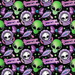 Greetings earthlings 12x12 sheet Adhesive vinyl