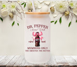 Dr. Pepper Social Club UV DTF Decals