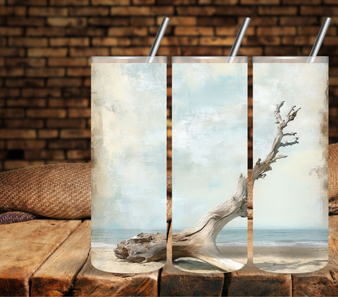 Driftwood Vinyl tumbler wraps
