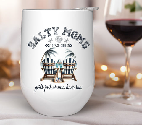Salty Moms UV DTF Decals