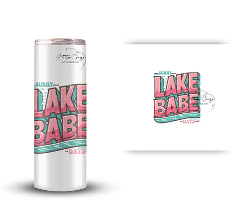 Lake Babe UV DTF Decal