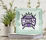 Sacramento Kings Glass Block Decal