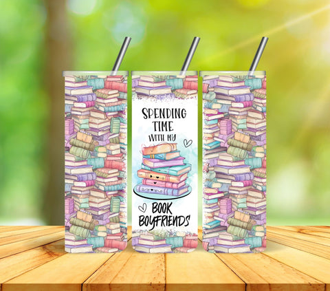 Book Boyfriends Vinyl tumbler wraps