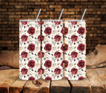 Rustic Roses Vinyl tumbler wraps