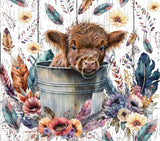 Highland Cow vinyl wraps- 6 Designs