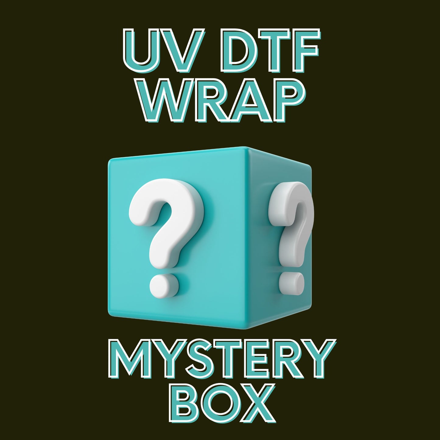 UV DTF Wrap Mystery Box- 5 wraps