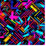 Neon Geometric Collection - 10 Design Options