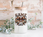 Game Day Leopard western bow UV DTF Decals