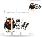 Crazy Birds Vinyl tumbler wraps- 18 Designs