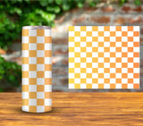 Checker UV DTF Tumbler wraps- 16 color options