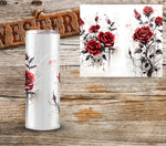 Romantic Rose Vinyl Tumbler wraps