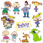 Rugrats UV DTF Decal accent Sheet 10x10 2 Designs to choose from