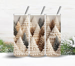 Rustic Christmas Trees Adhesive Vinyl Wrap