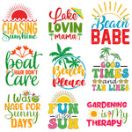 Sunshine UV DTF Decal accent Sheet 10x10