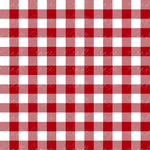 Red Gingham 12x12 sheet Adhesive vinyl