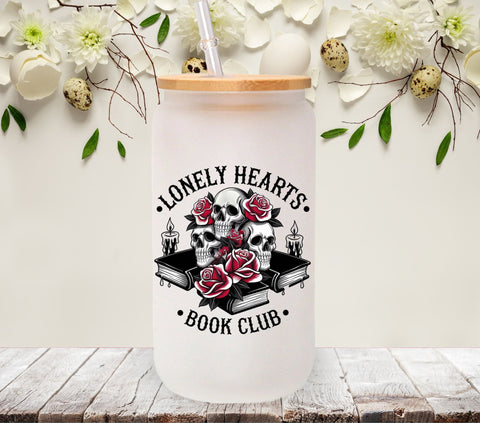 Lonely Hearts Book Club UV DTF Decals