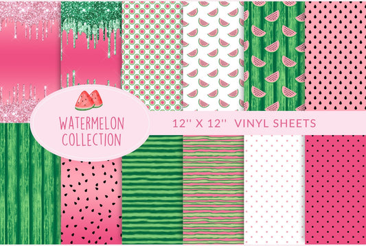 Watermelon Vinyl Collection- 12 Design options