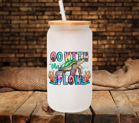Go with the flow UV DTF Decals