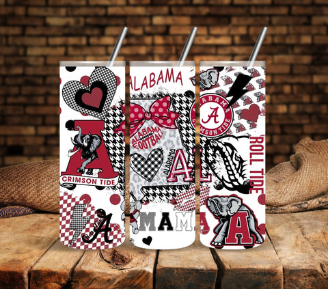 Bama Vinyl tumbler wraps