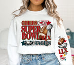 Super bowl LIX DTF Transfers- 2 piece set