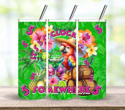 Margaritaville Vinyl tumbler wraps