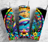 Stained Glass Adhesive Vinyl Wraps - 30 Design Options