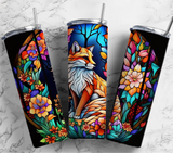 Stained Glass Adhesive Vinyl Wraps - 30 Design Options