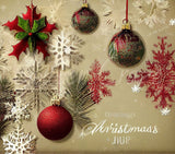 Vintage Christmas 2 wraps- 12 Designs to choose from