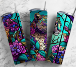 Stained Glass Adhesive Vinyl Wraps - 30 Design Options