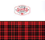 North Pole Plaid Wraps