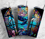 Stained Glass Adhesive Vinyl Wraps - 30 Design Options