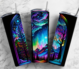 Stained Glass Adhesive Vinyl Wraps - 30 Design Options