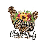 Chicken UV DTF Decal 3 Designs