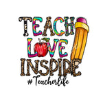 Teacher UV DTF Decals - 8 Designs Options