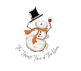 Tipsiest Snowman UV DTF Decals