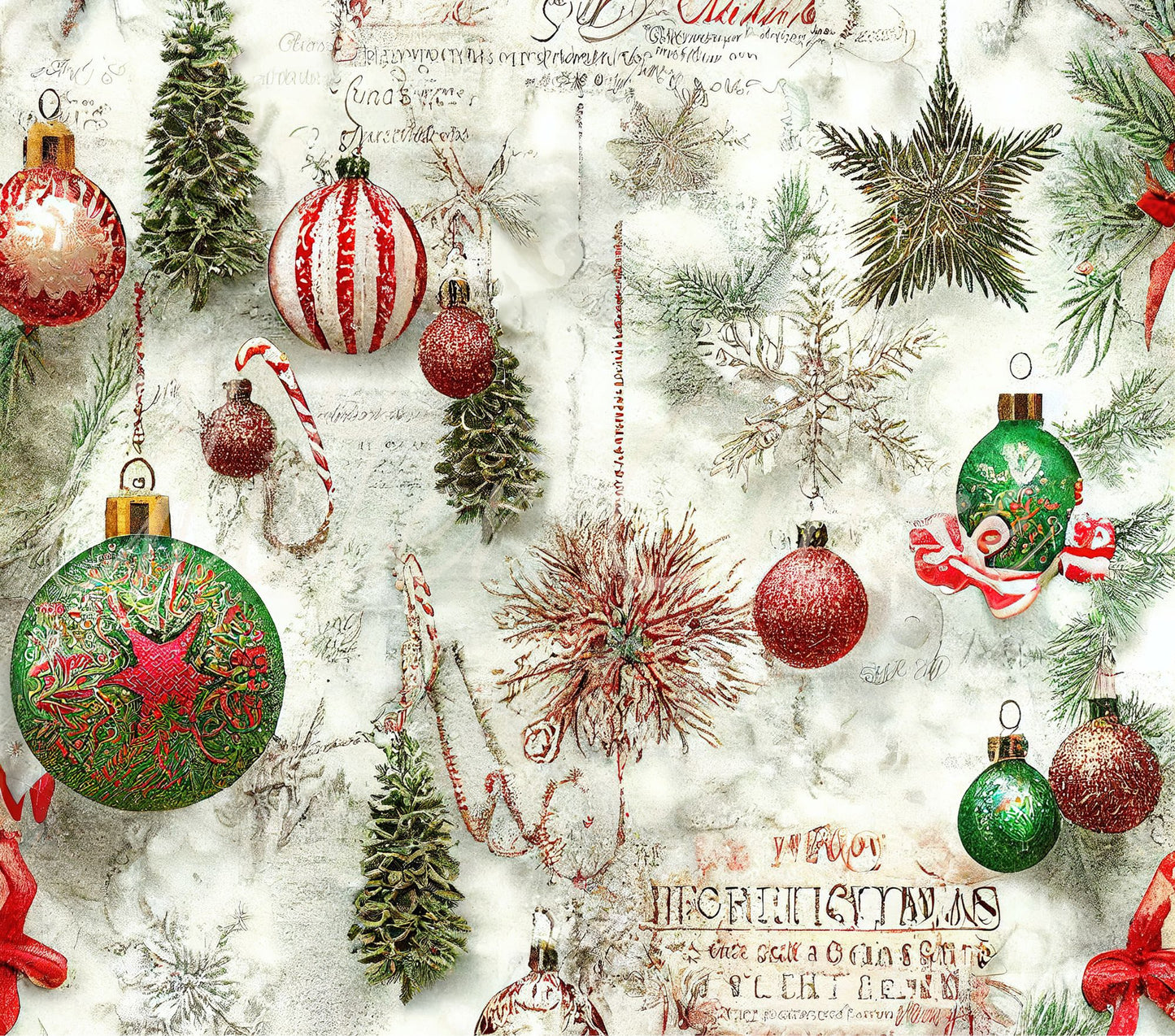 Vintage Christmas Wraps