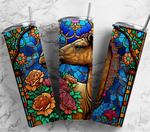 Stained Glass Adhesive Vinyl Wraps - 30 Design Options