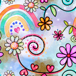 flower Power 12x12 Vinyl sheets- 12 designs to choose frrom