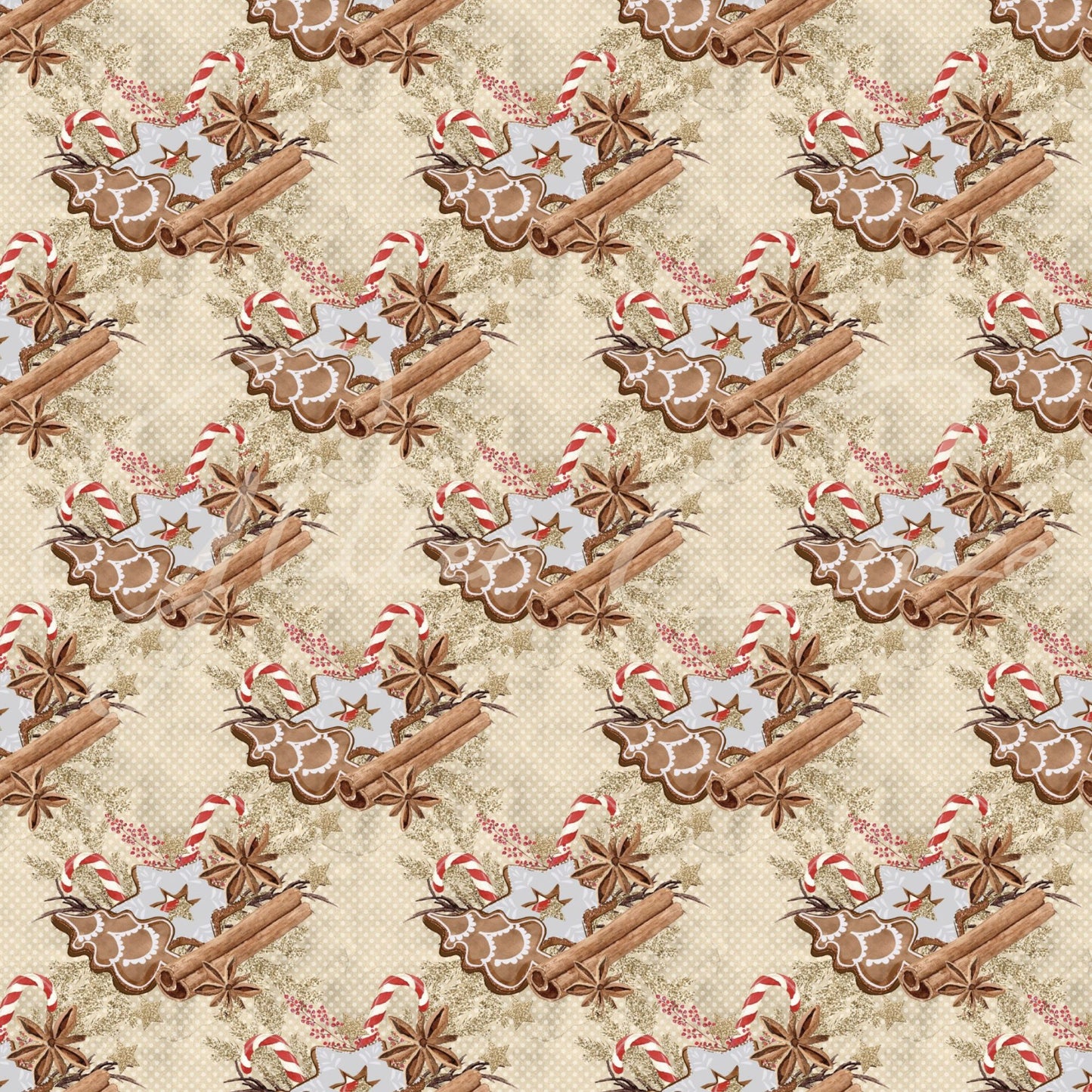 Christmas Cocoa Prints 12 x 12 and Wraps