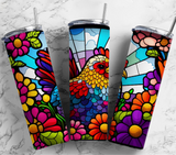 Stained Glass Adhesive Vinyl Wraps - 30 Design Options