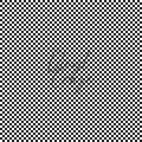 Black And White Checker - Adhesive Vinyl