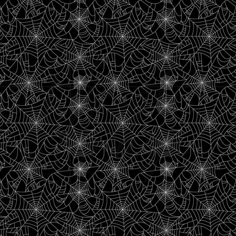 Black Spider Web - Adhesive Vinyl