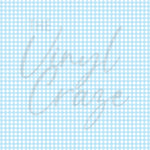 Blue Gingham - Adhesive Vinyl