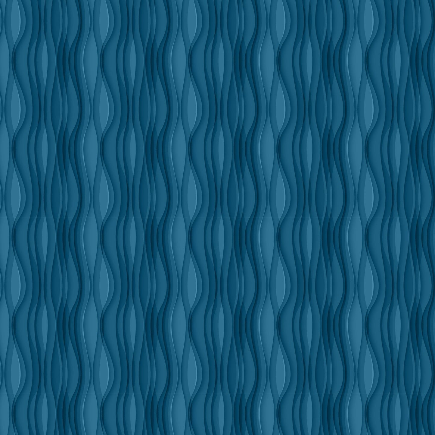 Blue Waves - Adhesive Vinyl