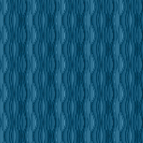 Blue Waves - Adhesive Vinyl