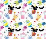 Boba 20 or 30 oz Skinny Adhesive Vinyl Wrap