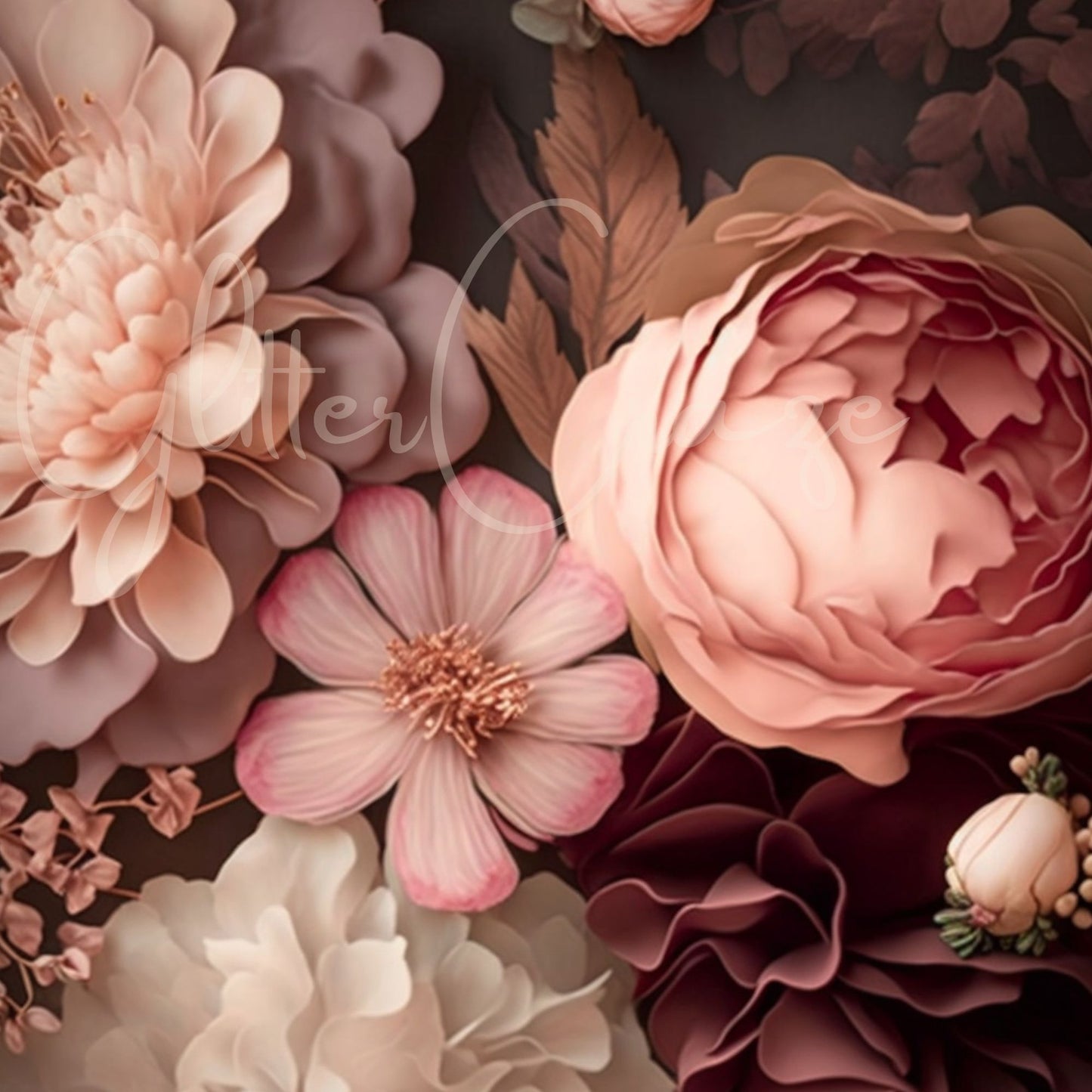 Bougie Floral Wraps 6 Design Options