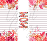 Bright Pink and Orange Florals Wraps